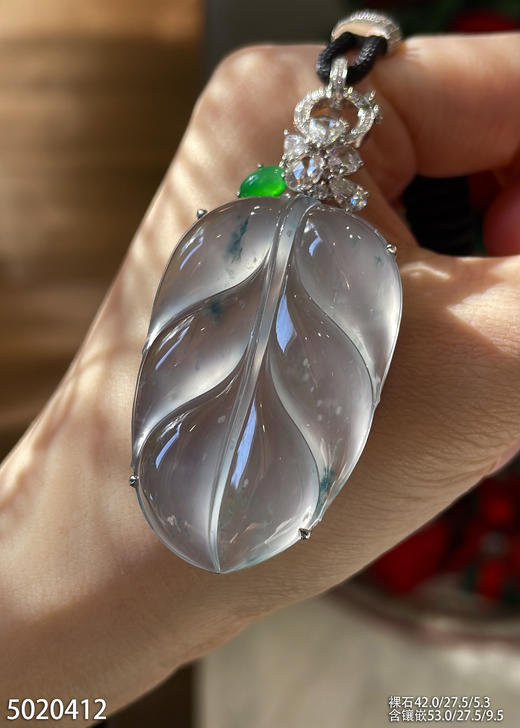 叶子吊坠【5020412】具体价格微信咨询 商品图2