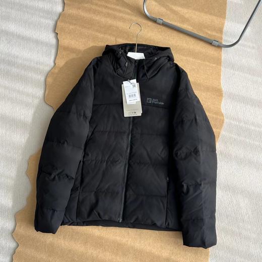 D120423冬季新款700蓬防风防泼水连帽保暖羽绒服男款 商品图3