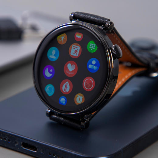 “鸿蒙认证支持华为互联”塞尔兰斯 HK41高端运动智能手表 送双表带 AMOLED屏超清质感 商品图8