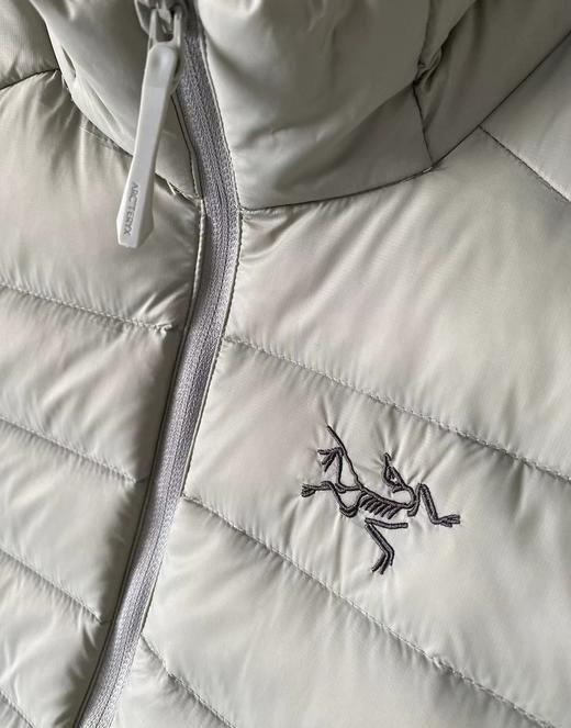 D120409轻量排骨休闲立领拉链鹅绒马甲90绒轻薄羽绒马甲 商品图8