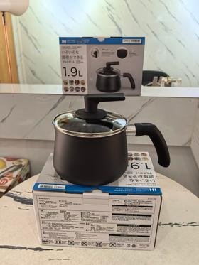 外贸单 高品质 铝合金多功能料理锅 烧水 烫煮炖烤油炸都可以 燃气电磁炉都可以用 1.9升装