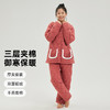 爱帝加厚款睡衣女士三层夹棉家居服冬季加绒保暖宽松睡衣套可外穿 商品缩略图10