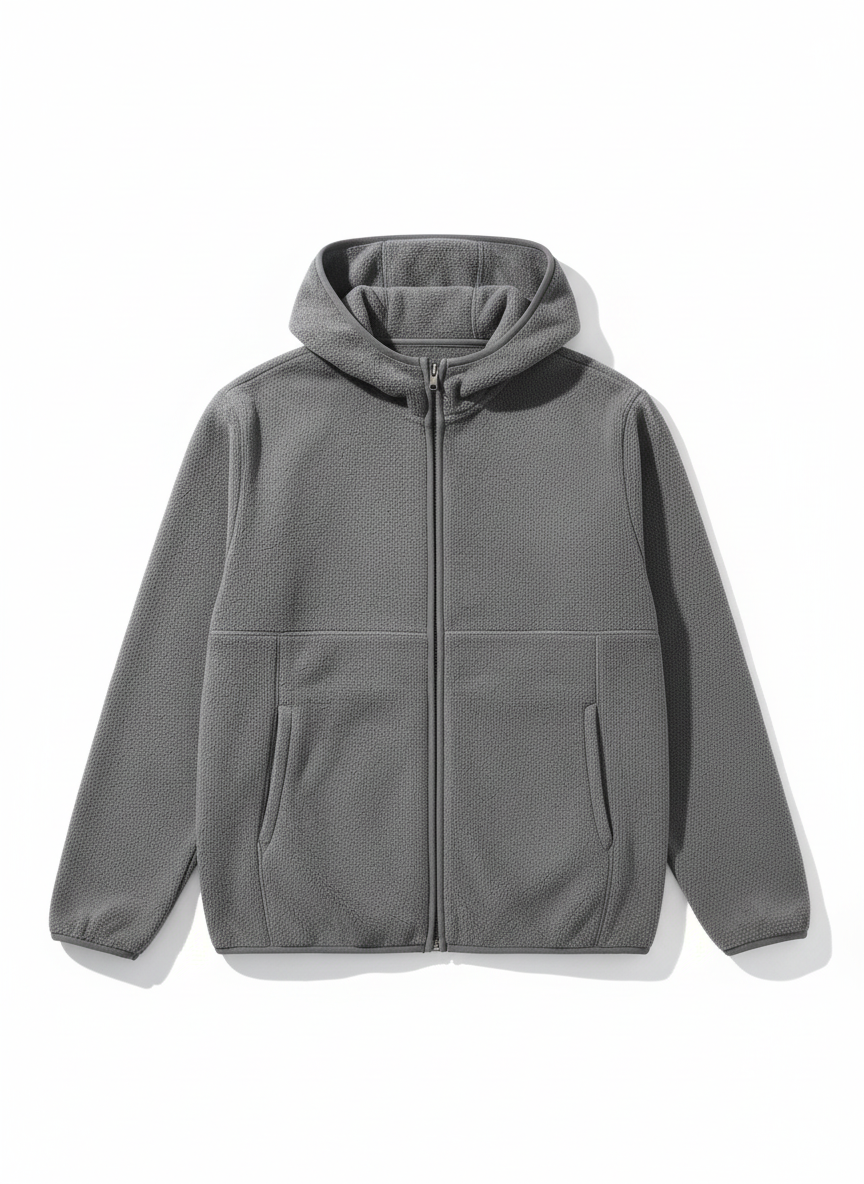 佐丹奴男女同款25年新款摇粒绒休闲外套13075858