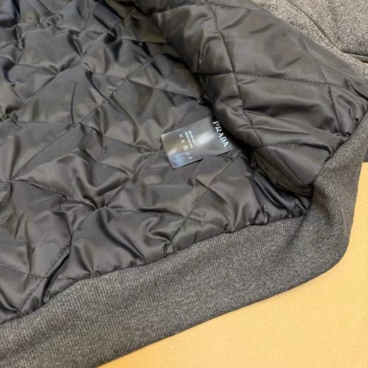 D120414冬季2025仿羊绒毛领高级灰连帽棉服外套男女同款 商品图14