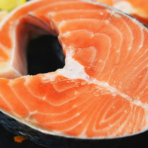 【新鲜原切】我爱渔 智利进口三文鱼圆切 300g/袋 原料速冻保证新鲜 商品图2