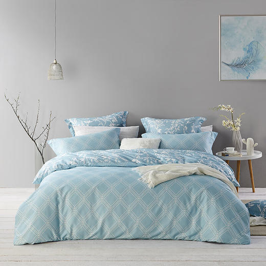 LOVO乐蜗-T-曲径通幽全棉四件套 商品图1