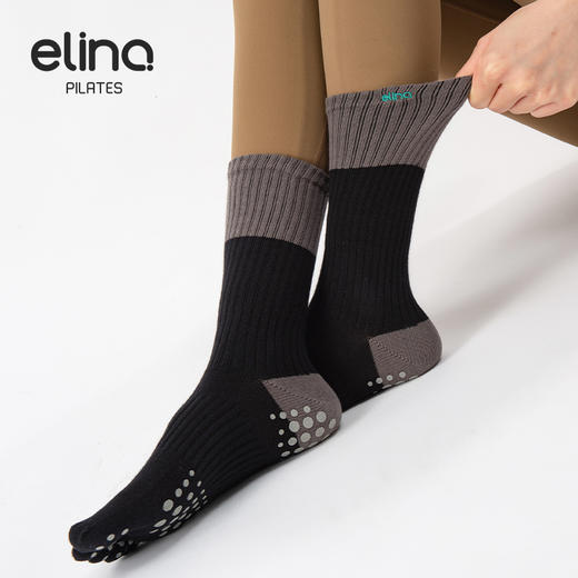 一恋普拉提2026新款撞色五指袜EYG24017 商品图5