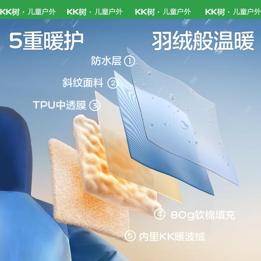 【KK树】极光小雪豹滑雪服KQ25130 商品图7