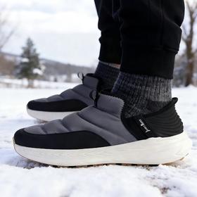 英国JANCYBONY一脚蹬闪穿羽绒鞋，给脚丫穿上“羽绒服”，防寒防水防污保暖，穿去北极都不冷