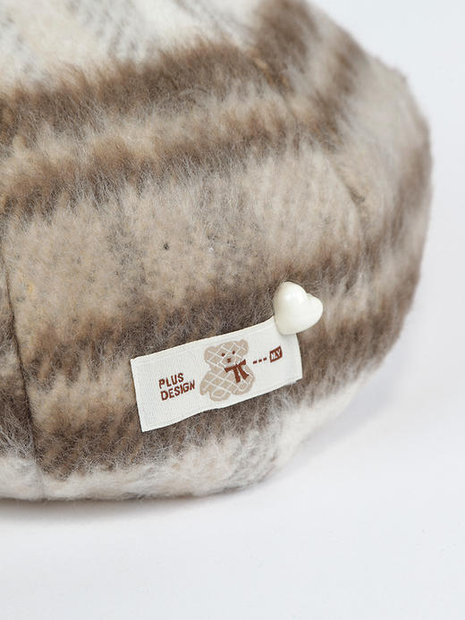 经典优质温暖格纹贝雷帽-纪念日百货门店同款166443346 商品图1