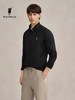 XY/POLOWALK男式长袖T恤简约挺括半拉链立领套头上衣男  CPLW54240041   黑色 商品缩略图3