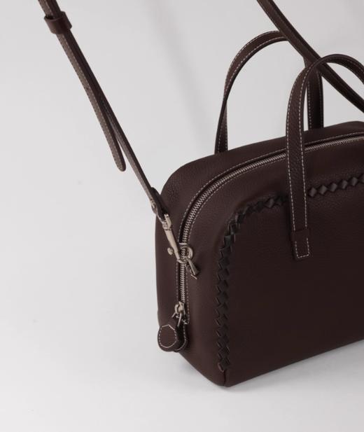 the pleasure molecule 手工编织牛皮波士顿包 商品图6