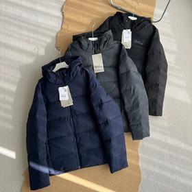 D120423冬季新款700蓬防风防泼水连帽保暖羽绒服男款