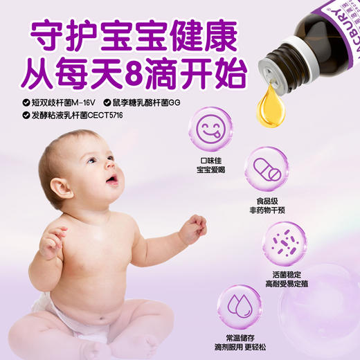 乐哺敏益生菌油滴液 13ml/瓶 商品图2