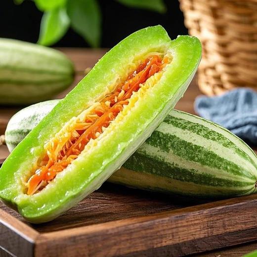 山东羊角蜜甜瓜，瓜肉酥脆爽口，咬下满嘴清甜，蜜香浓郁爆汁！ 商品图7