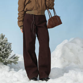 宽松休闲冬季加绒哈伦老爹裤-纪念日百货门店同款167750621