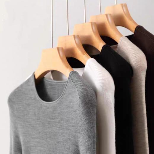 舒适满分百搭无缝一体羊毛衫 商品图1
