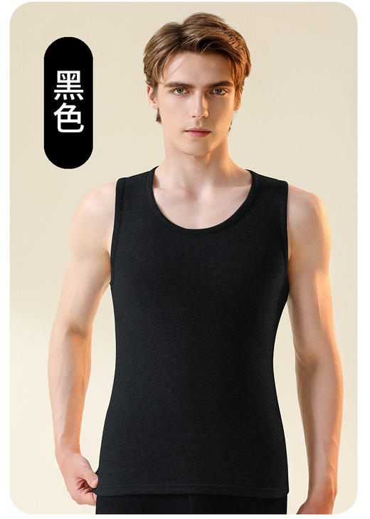 心选丨45.9抢 / 两件装 雅鹿 A类标准+绵羊毛+桑蚕丝保暖背心（男女款） 商品图3