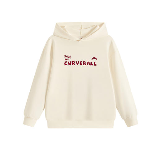 超级安踏 x 呆萌町联名 | 儿童连帽卫衣女童装休闲长袖362538713U 商品图0