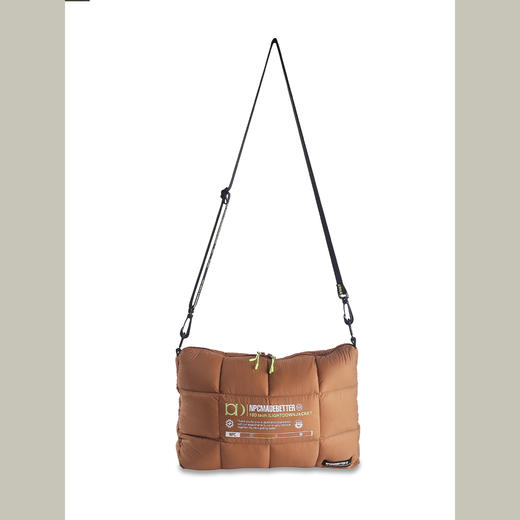 NPC潮牌10D小泡芙斜挎包男女同款轻盈男士运动户外潮流NP39BA15 商品图1