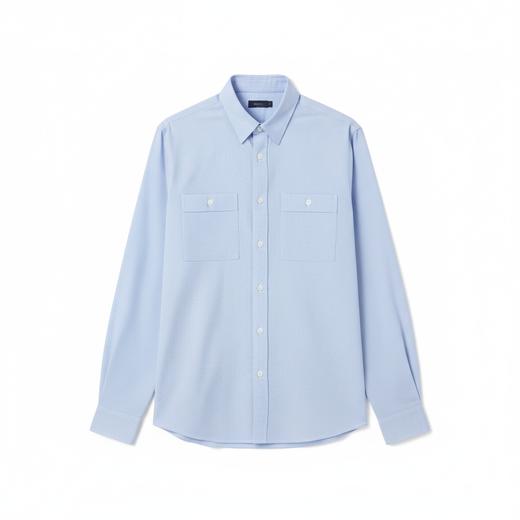 佐丹奴男装25年新款蔚蓝经典系列纯棉衬衫01045003 商品图0