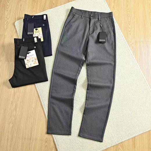 D120430秋冬季新款男士时尚商务休闲裤百搭长裤 商品图2