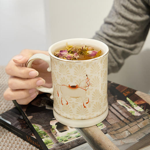 大英博物馆 马年系列 马到成功 复古马克杯 商品图2