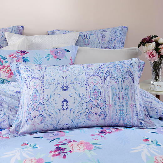 LOVO乐蜗-T-云端花间 床品四件套H 商品图2