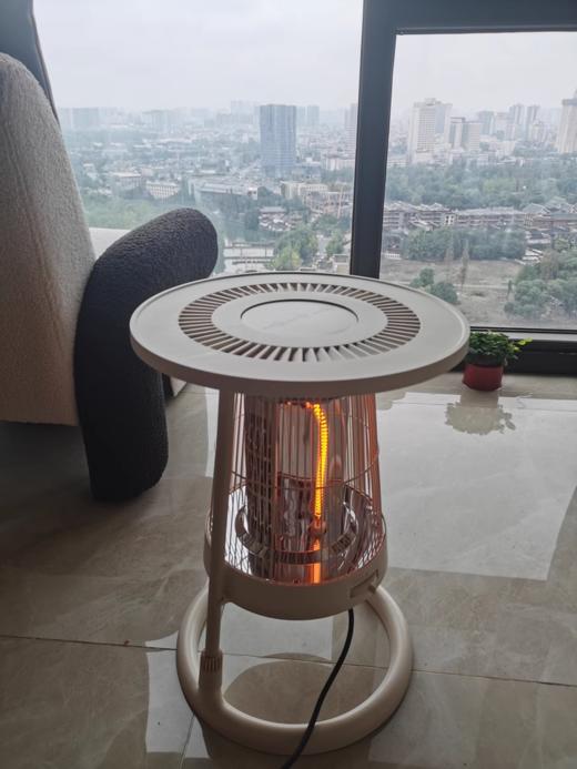 【围炉煮茶取暖器】卡蛙红外围炉取暖器 KW-CHO8N11 360度环绕速暖围炉 防烫材质 可拆卸桌板 2档控温 倾倒断电 降噪无风感 提手防烫材质 商品图14