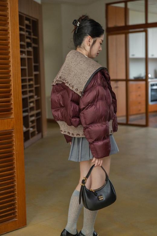 Kai & Kiera 个性假两件大翻领羽绒服外套 21606 商品图2