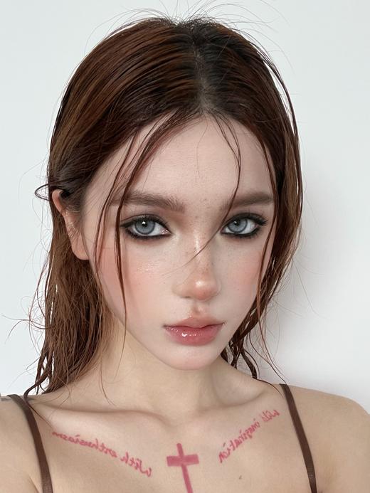 Serltyca 半年抛 仿真人偶灰 直径14.2mm着色13.7mm 商品图4