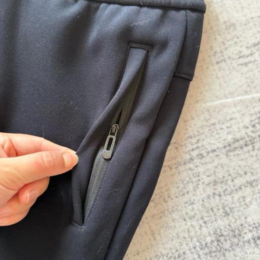 D120406加绒加厚休闲运动卫裤2025年秋季新款男女同款休闲直筒裤 商品图13