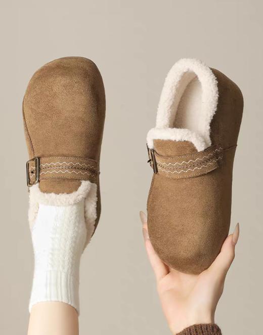 组团暖暖软软加绒刺绣勃肯鞋 商品图1