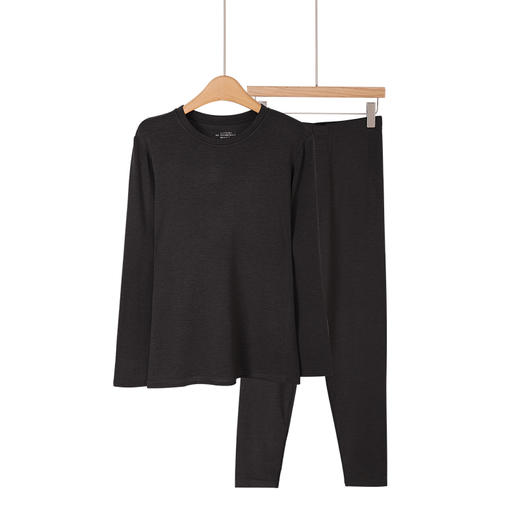 美奈川 抗菌防螨蓄热暖绒男套装（310G )BN-M08069 商品图2