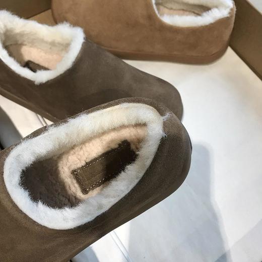 款式经典实穿！2025小土豆雪地靴加绒羊毛牛皮真皮短靴！ 商品图3