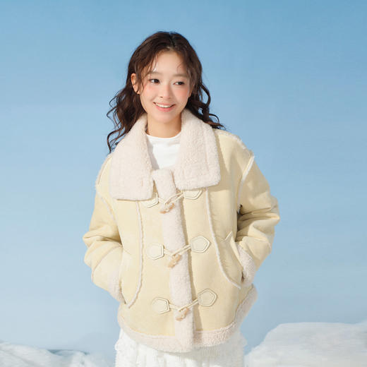 韩系温暖麂皮外套-纪念日百货门店同款167293116 商品图0