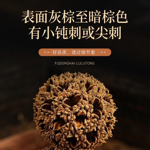 福东海 路路通120克 枫香果枫树球 可搭大通草王不留行月子下奶汤产后月子泡水煎汤 商品图3