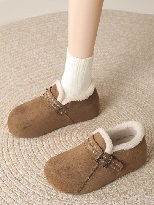 组团暖暖软软加绒刺绣勃肯鞋 商品图2