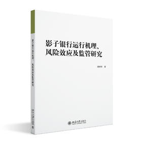 影子银行运行机理、风险效应及监管研究 胡利琴 著 北京大学出版社