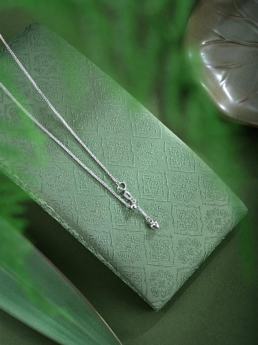 子佩集【慈心笑颜】银S925套链【TL016431】白玉髓笑面佛02511 商品图4