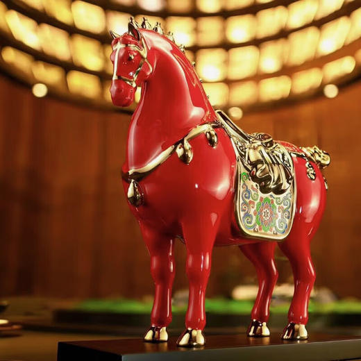 【现货已到】华都天安门马年生肖酒 天安门马到成功 酱香型白酒 53度 960mL 1瓶 礼盒装 商品图1