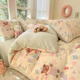 品质款 冬季牛奶绒4件套s系列