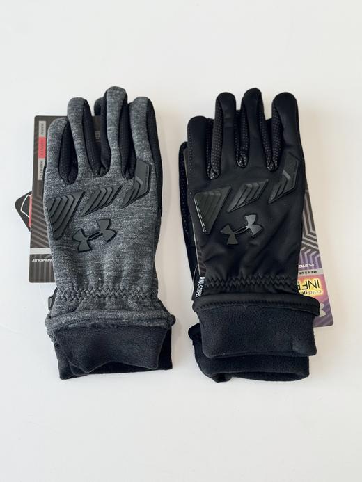 .安德玛ua冬季防风功能手套 可触屏防风防滑   硅胶手套 商品图0