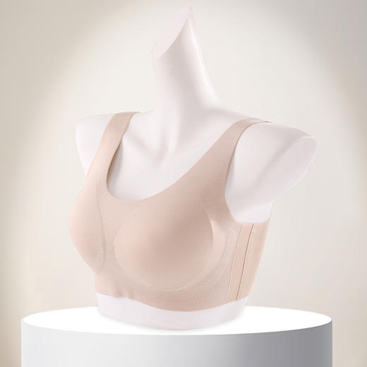 美奈川 蚕丝莫代尔无痕文胸BRA11486 商品图6