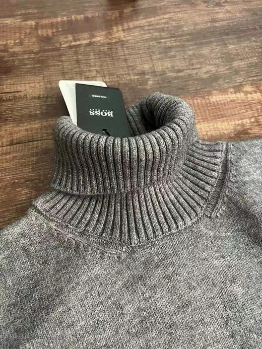 D120428冬季男士B备单品时尚气质通勤羊驼毛高领毛衣 商品图8