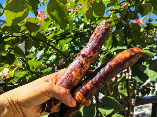 预售17号发货生态黑猪肉川味香肠2斤包邮 商品图6