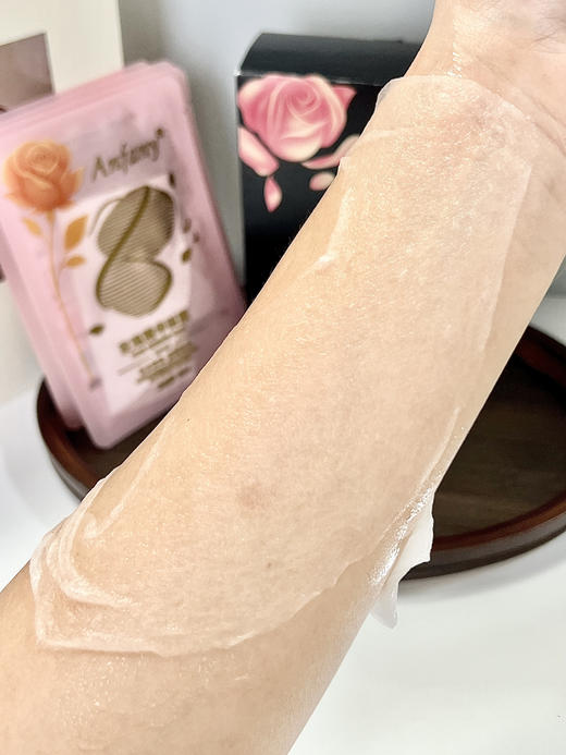 挖到宝‼️1片解救沙漠肌【Anfany伊芳妮玫瑰精华面膜】敷一次嫩一次 巨舍得用料🌹3重玫瑰精粹+多重进口成分+双专利酵母提取/等奢养成分💧 商品图6
