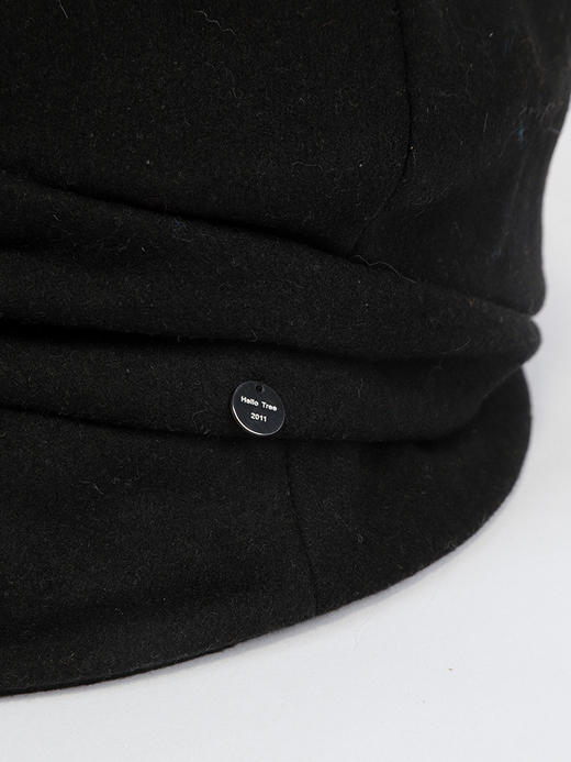 高级小众日系山本风褶皱八角帽鸭舌帽-纪念日百货门店同款166694807 商品图2