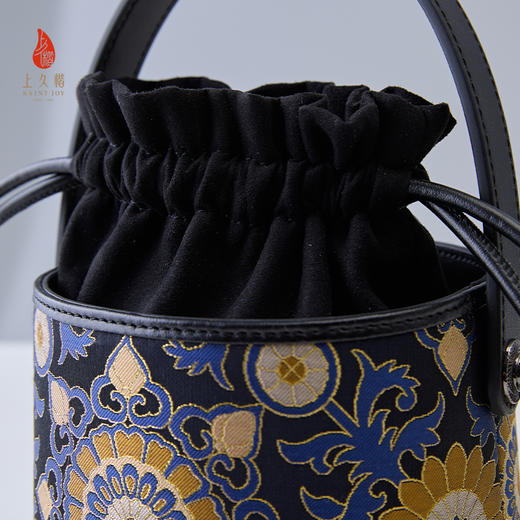 SAINTJOY/上久楷  宋锦拎包 大小团花纹花卉锦 XB3B015208003（不含礼盒包装 商品图3