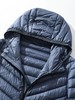 D120401保暖不臃肿！90白鸭绒排骨羽绒服可收纳轻量化户外运动休闲连帽羽绒服！ 商品缩略图13